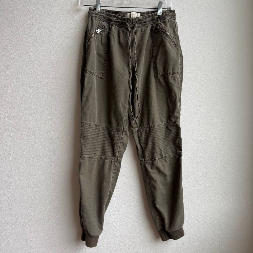 Abercrombie & Fitch y2k Jogger Cargo Streetwear Pants Womens Size Small Green